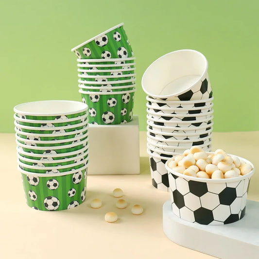 Bols Apéro Jetables — Déco Soirée Foot