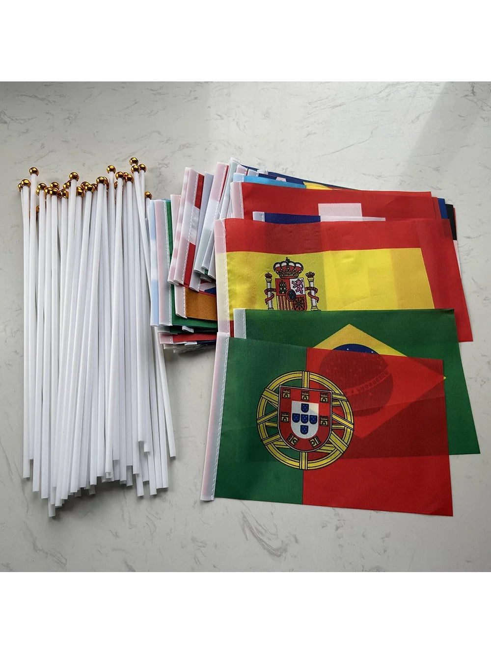 Guirlande Drapeaux du Monde — Déco Fan Zone