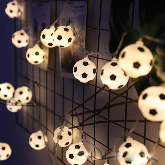Guirlande Lumineuse LED Ballons de Foot