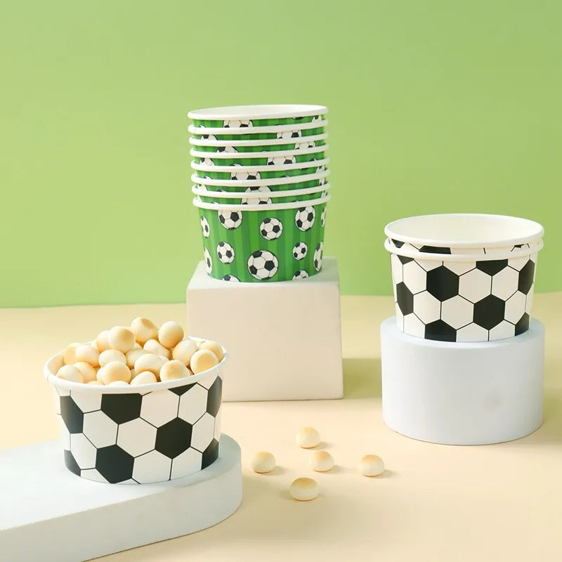 Bols Apéro Jetables — Déco Soirée Foot