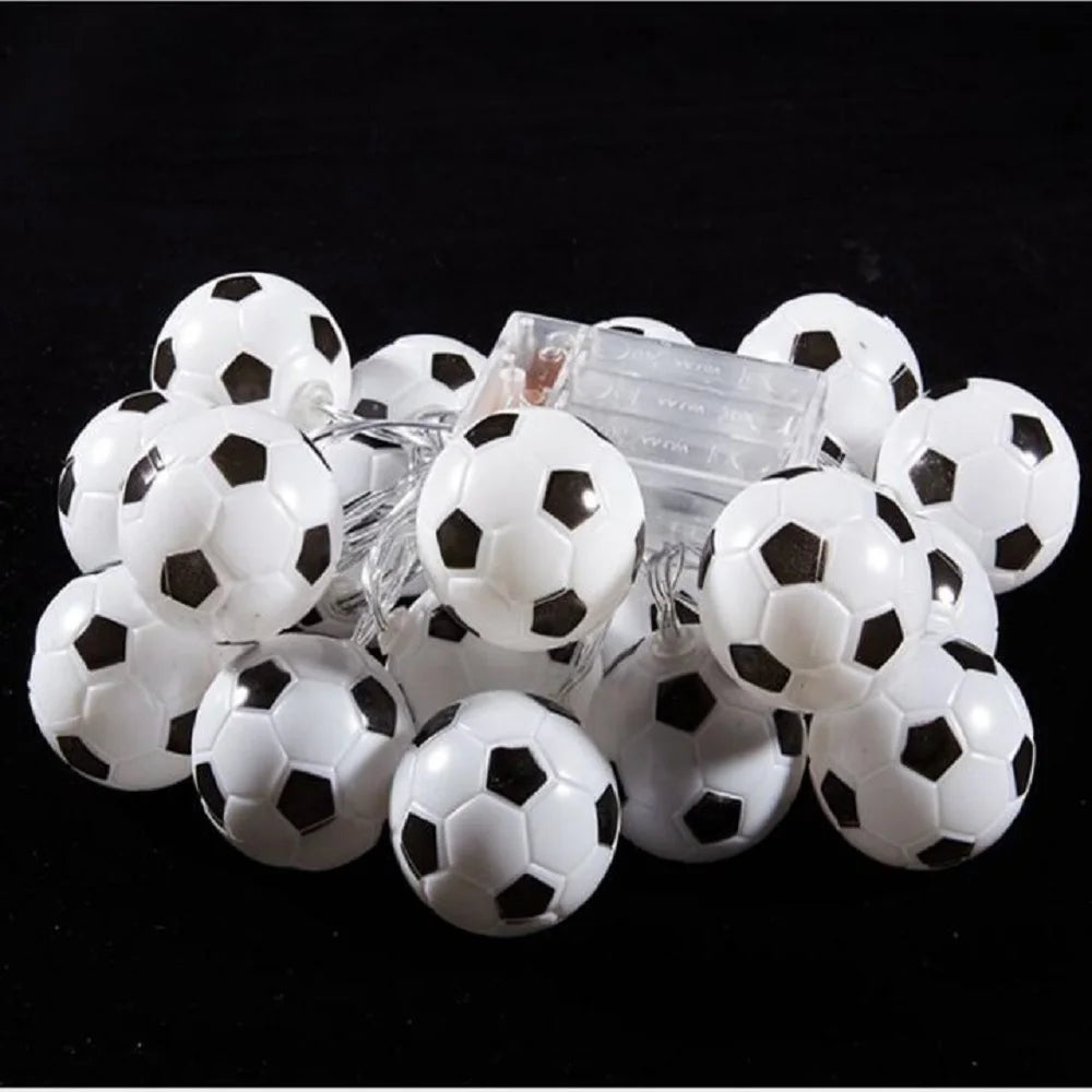 Guirlande Lumineuse LED Ballons de Foot