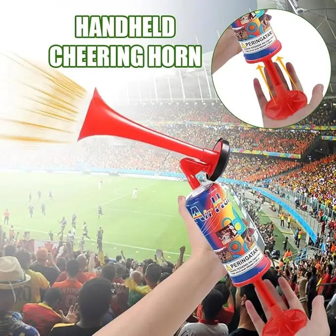 Corne de Stade Réutilisable — Ambiance Supporter