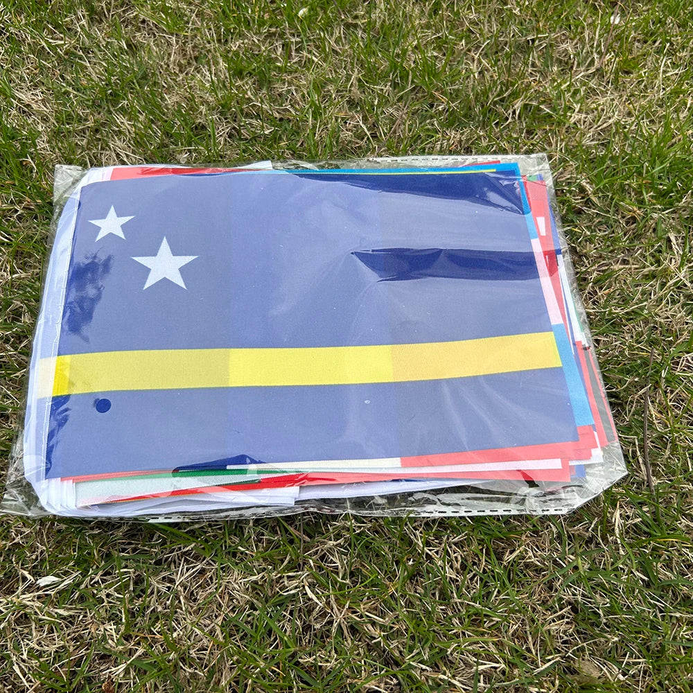 Guirlande Drapeaux du Monde — Déco Fan Zone